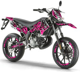 Kit déco Derbi Senda xtreme 50cc 2011-2017 Eyes | autocollants moto | personnalisation 50cc | armysctv