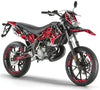 Kit déco Derbi Senda xtreme 50cc 2011-2017 Eyes | autocollants moto | personnalisation 50cc | armysctv