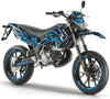 Dekor kit Derbi Senda xtreme 50cc 2011-2017 Armee Feder | Motorradaufkleber | Personalisierung 50cc | armysctv