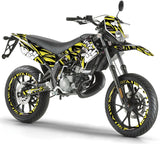 Kit déco Derbi Senda xtreme 50cc 2011-2017 Army Finger | autocollants moto | personnalisation 50cc | armysctv