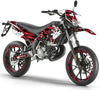 Kit déco Derbi Senda xtreme 50cc 2011-2017 Army Finger | autocollants moto | personnalisation 50cc | armysctv