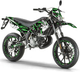 Kit déco Derbi Senda xtreme 50cc 2011-2017 Army Finger | autocollants moto | personnalisation 50cc | armysctv