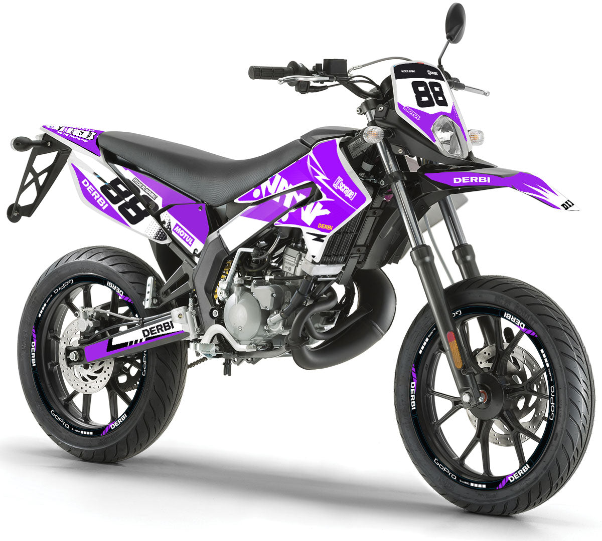 Dekor kit Derbi Senda xtreme 50cc 2011-2017 Armee Vermächtnis v.2 | Motorradaufkleber | Personalisierung 50cc | armysctv