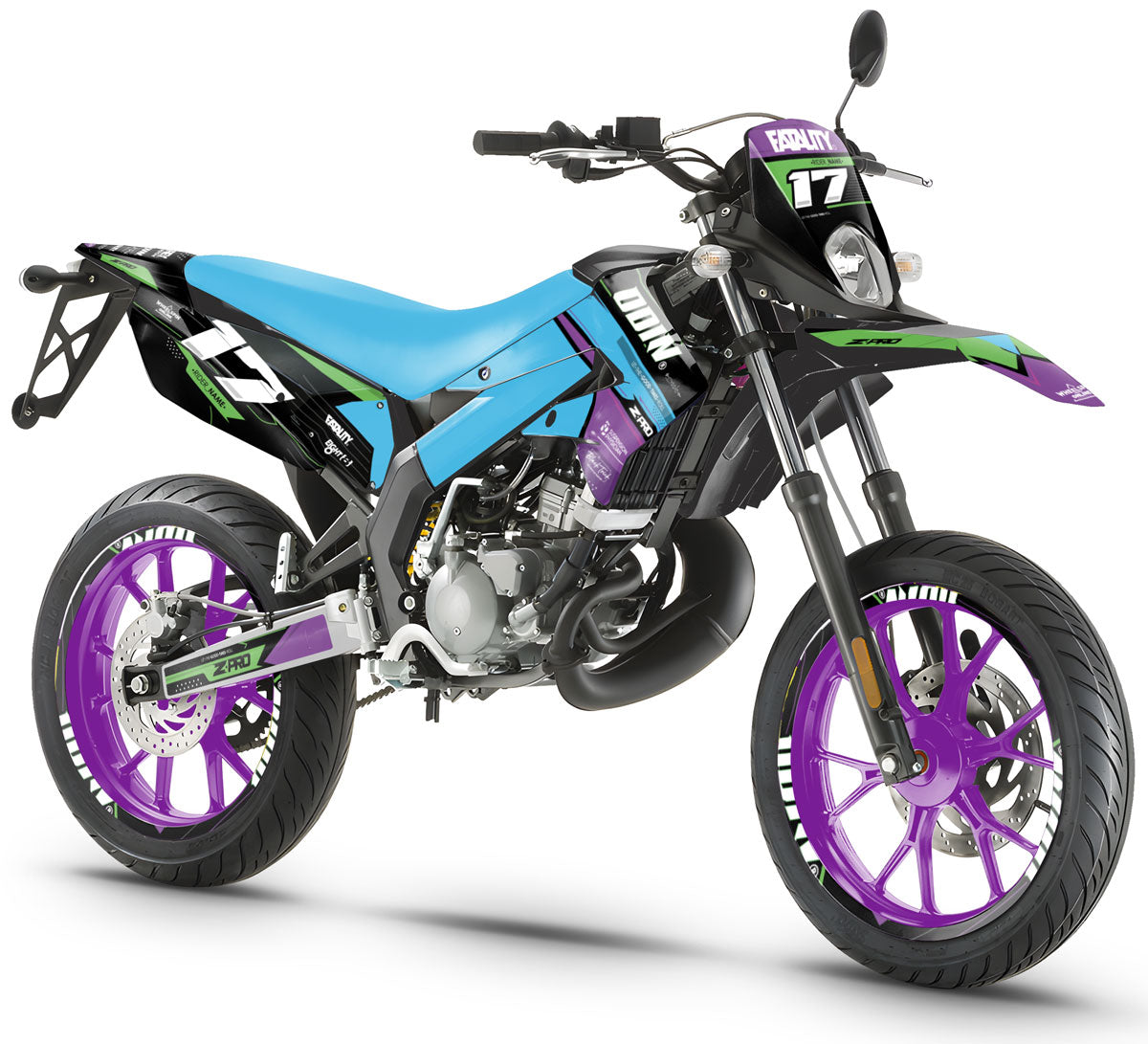 50cc Graphic decals Derbi Senda X-treme Odin – Powerful and Elegant ...
