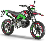 Kit déco Derbi Senda xtreme 50cc 2011-2017 Army Victory | autocollants moto | personnalisation 50cc | armysctv
