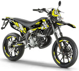 Kit déco Derbi Senda xtreme 50cc 2011-2017 Army Racing | autocollants moto | personnalisation 50cc | armysctv