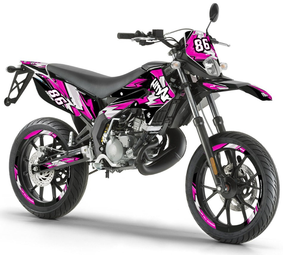 Dekor kit Derbi Senda xtreme 50cc 2011-2017 Army Racing | Motorradaufkleber | Personalisierung 50cc | armysctv