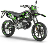 Kit déco Derbi Senda xtreme 50cc 2011-2017 Army Racing | autocollants moto | personnalisation 50cc | armysctv