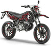 Kit pegatinas Derbi Senda xtreme 50cc 2011-2017 Army Redrum | pegatinas para moto | personalización 50cc | armysctv