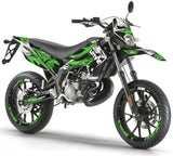 Kit déco Derbi Senda xtreme 50cc 2011-2017 Army Runz | autocollants moto | personnalisation 50cc | armysctv