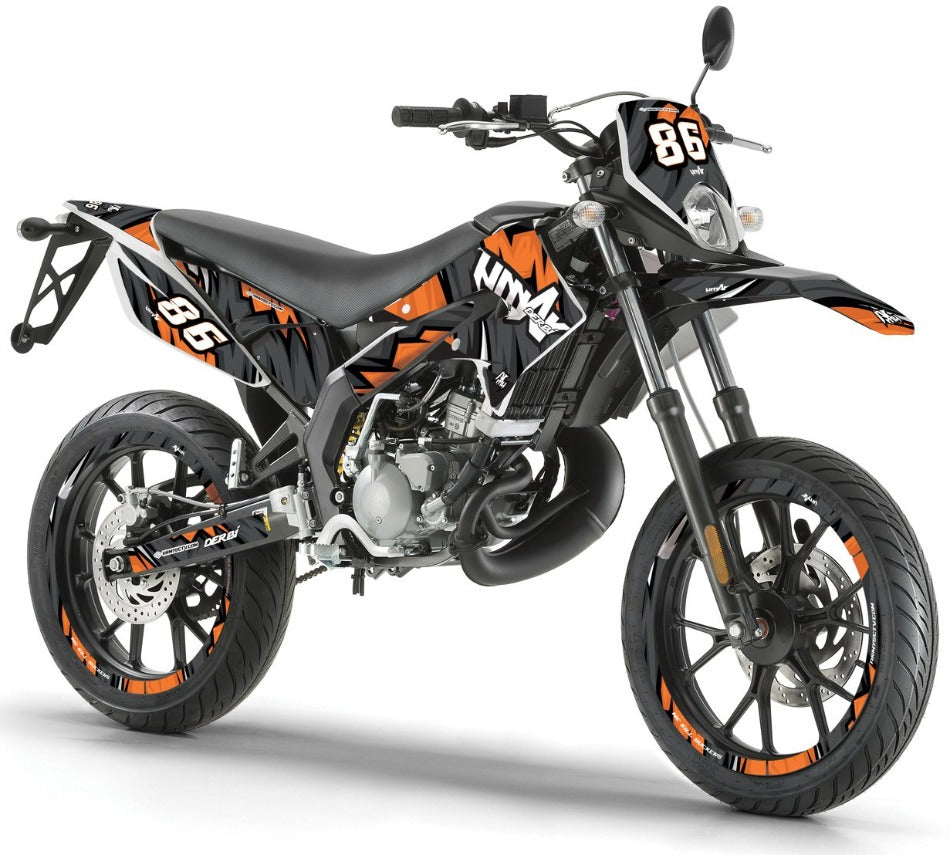 Kit déco Derbi Senda xtreme 50cc 2011-2017 Army Speeder | autocollants moto | personnalisation 50cc | armysctv