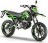 Dekor kit Derbi Senda xtreme 50cc 2011-2017 Armee Geschwindigkeit | Motorradaufkleber | Personalisierung 50cc | armysctv