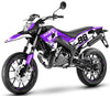 Dekor kit Derbi Senda x-treme 50cc 2018-2025 Armee Vermächtnis v.2 | Motorradaufkleber | Personalisierung 50cc | armysctv