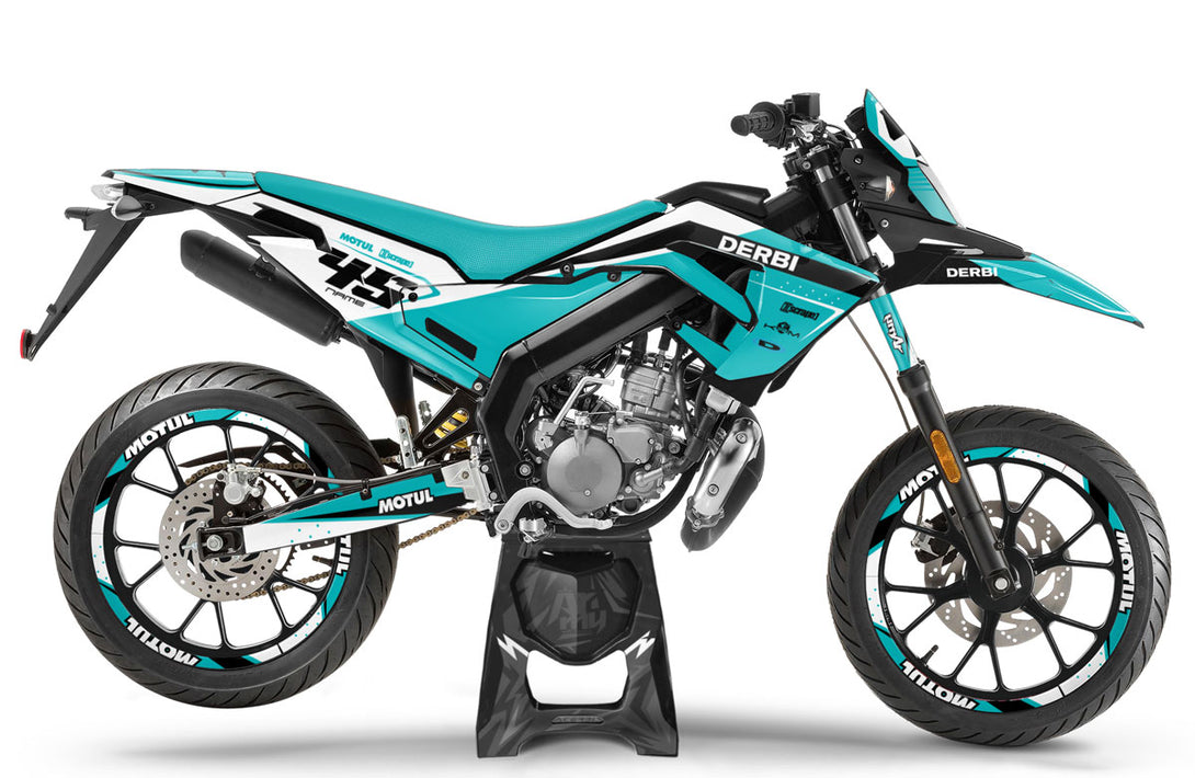 Kit déco 50cc Derbi Senda xtreme SM 2018-2025 Army Missile