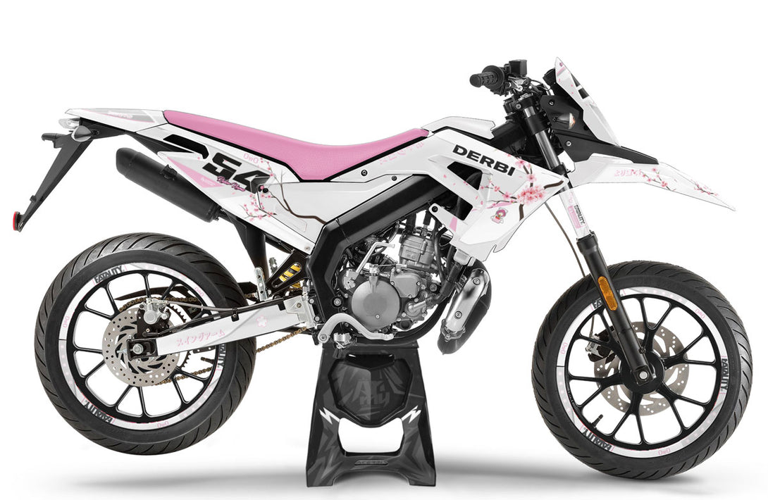 Kit déco 50cc Derbi Senda xtreme SM 2018-2025 Army Sakura