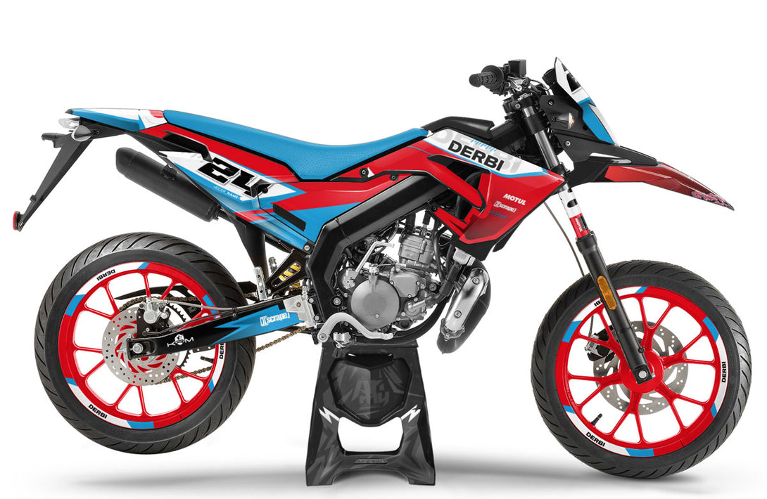 Kit déco 50cc Derbi Senda xtreme SM 2018-2025 Army Solitude