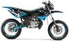Kit pegatinas Derbi Senda xtreme 50cc 2006-2010 Ojos del Ejército | pegatinas para moto | personalización 50cc | armysctv
