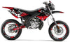 Kit pegatinas Derbi Senda xtreme 50cc 2006-2010 Ojos del Ejército | pegatinas para moto | personalización 50cc | armysctv