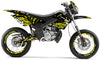 Kit pegatinas Derbi Senda xtreme 50cc 2006-2010 Pluma Militar | pegatinas para moto | personalización 50cc | armysctv