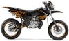 Kit pegatinas Derbi Senda xtreme 50cc 2006-2010 Pluma Militar | pegatinas para moto | personalización 50cc | armysctv