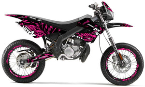 Kit déco Derbi Senda xtreme 50cc 2006-2010 Army Feather | autocollants moto | personnalisation 50cc | armysctv