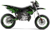 Kit pegatinas Derbi Senda xtreme 50cc 2006-2010 Pluma Militar | pegatinas para moto | personalización 50cc | armysctv