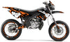 Kit pegatinas Derbi Senda xtreme 50cc 2006-2010 Army Finger | pegatinas para moto | personalización 50cc | armysctv