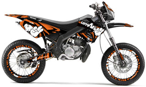 Kit déco Derbi Senda xtreme 50cc 2006-2010 Army Finger | autocollants moto | personnalisation 50cc | armysctv