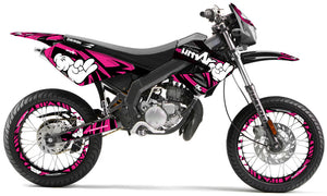 Kit déco Derbi Senda xtreme 50cc 2006-2010 Army Finger | autocollants moto | personnalisation 50cc | armysctv