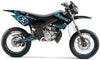 Derbi Senda Xtreme 50cc 2006-2010 Graphics kit Pstar | motorcycle stickers | 50cc customization | armysctv