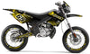 Derbi Senda Xtreme 50cc 2006-2010 Graphics kit Pstar | motorcycle stickers | 50cc customization | armysctv