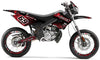 Derbi Senda Xtreme 50cc 2006-2010 Graphics kit Pstar | motorcycle stickers | 50cc customization | armysctv
