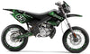 Derbi Senda Xtreme 50cc 2006-2010 Graphics kit Pstar | motorcycle stickers | 50cc customization | armysctv