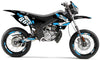 Kit déco Derbi Senda xtreme 50cc 2006-2010 Army Racing | autocollants moto | personnalisation 50cc | armysctv