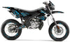 Kit déco Derbi Senda xtreme 50cc 2006-2010 Army Redrum | autocollants moto | personnalisation 50cc | armysctv