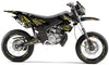 Kit déco Derbi Senda xtreme 50cc 2006-2010 Army Redrum | autocollants moto | personnalisation 50cc | armysctv