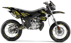 Kit déco Derbi Senda xtreme 50cc 2006-2010 Army Redrum | autocollants moto | personnalisation 50cc | armysctv