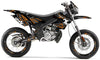 Kit déco Derbi Senda xtreme 50cc 2006-2010 Army Redrum | autocollants moto | personnalisation 50cc | armysctv