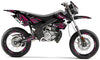 Kit déco Derbi Senda xtreme 50cc 2006-2010 Army Redrum | autocollants moto | personnalisation 50cc | armysctv