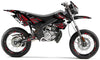 Kit déco Derbi Senda xtreme 50cc 2006-2010 Army Redrum | autocollants moto | personnalisation 50cc | armysctv