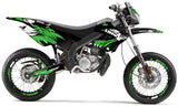 Kit déco Derbi Senda xtreme 50cc 2006-2010 Army Runz | autocollants moto | personnalisation 50cc | armysctv