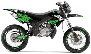 Kit déco Derbi Senda xtreme 50cc 2006-2010 Army Runz | autocollants moto | personnalisation 50cc | armysctv