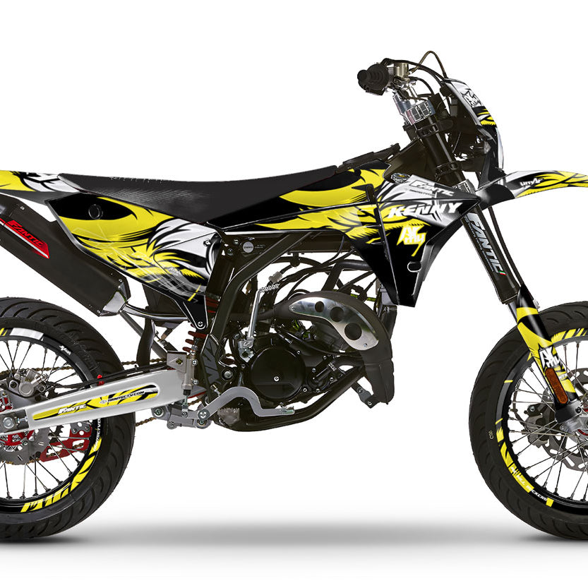 Graphic decals 50cc Fantic XM/XMF 2023-2024 Army Runz