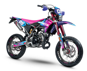 Kit déco Fantic 50cc 2017-2022 Army Blast | autocollants moto | personnalisation 50cc | armysctv