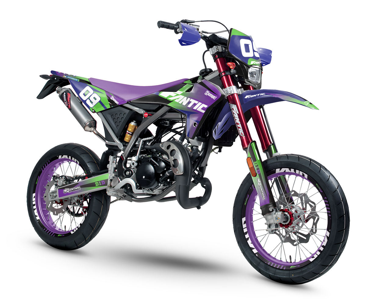 Dekor kit Fantic 50cc 2017-2022 Army Blast | Motorradaufkleber | Personalisierung 50cc | armysctv