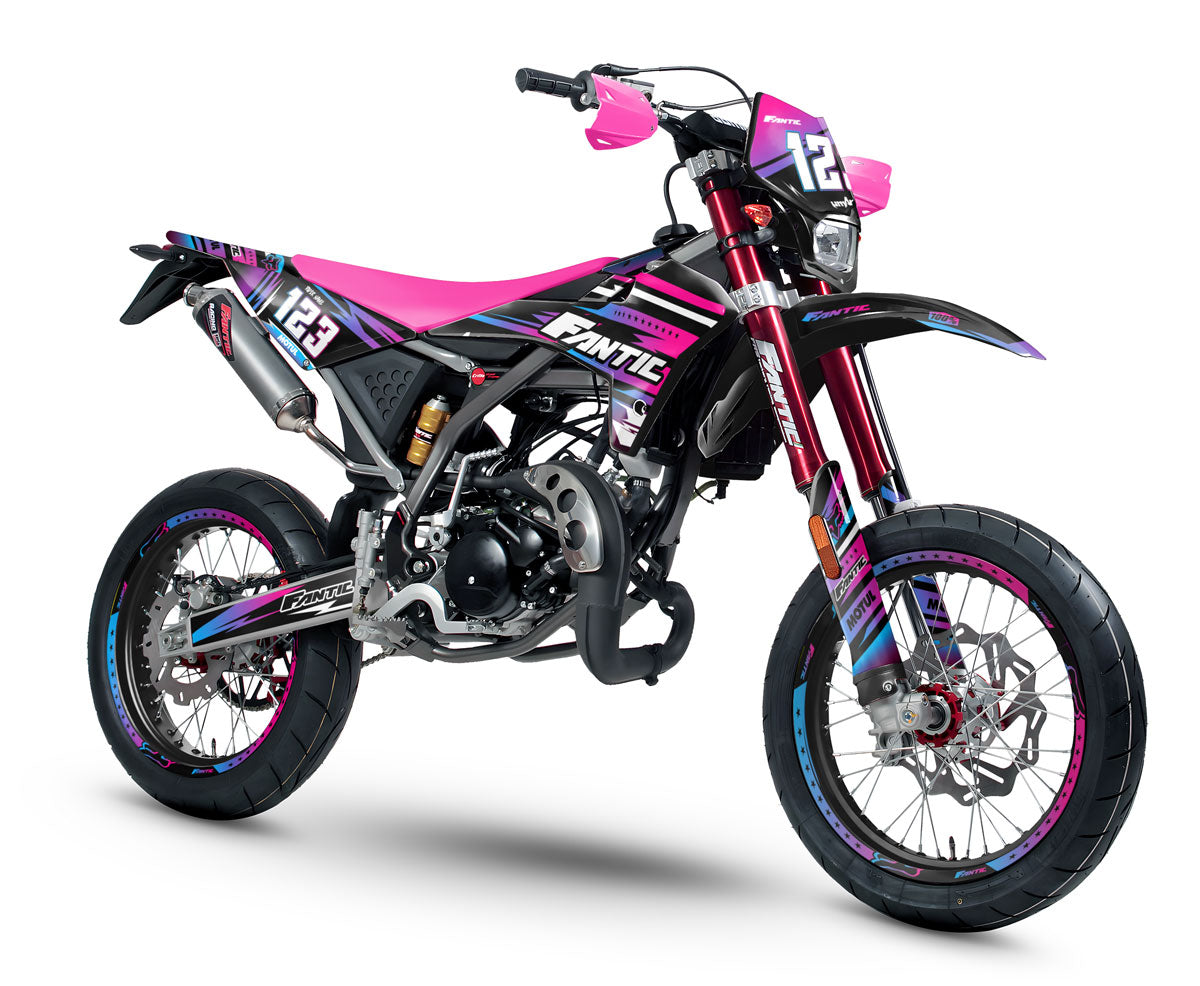 Dekor kit Fantic 50cc 2017-2022 Army Dream | Motorradaufkleber | Personalisierung 50cc | armysctv