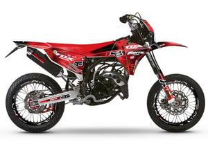 Kit déco Fantic 50cc 2023-2025 Army Fox | autocollants moto | personnalisation 50cc | armysctv