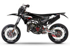 Graphics kit Fantic 50cc 2023-2025 Black Cat | motorcycle stickers | 50cc customization | armysctv