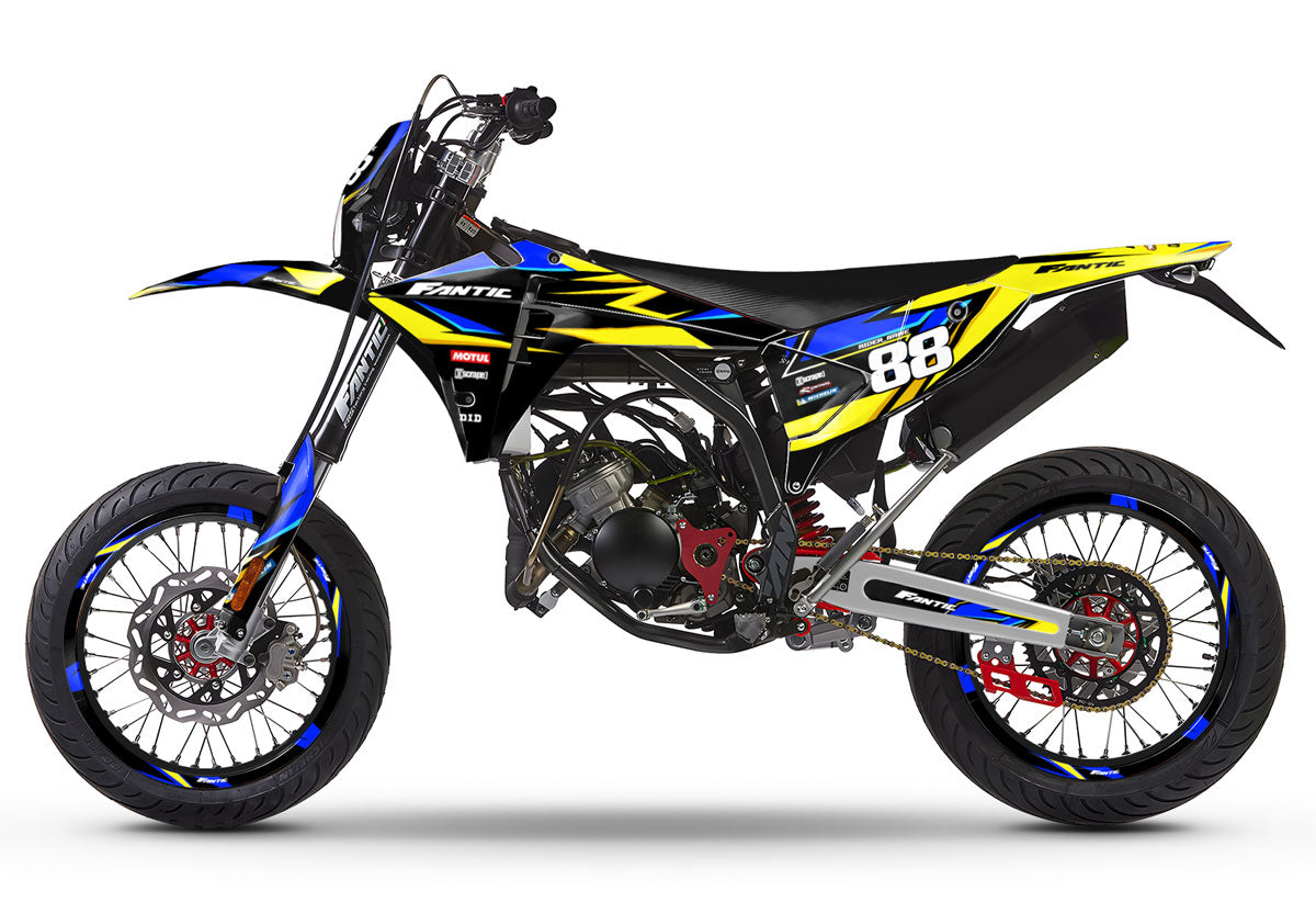 Kit déco Fantic 50cc 2023-2025 Finder | autocollants moto | personnalisation 50cc | armysctv