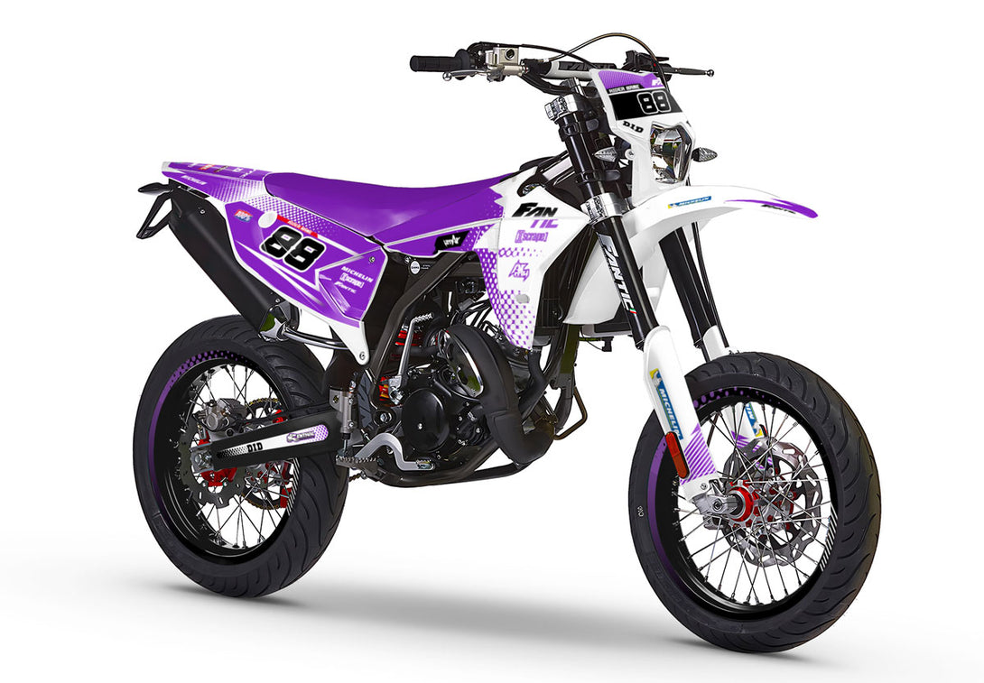 Kit déco 50cc Fantic XM Motard 2023-2025 Ghost